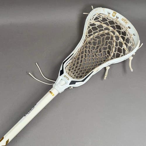 STX Crux Pro Womens Attack/Mid Lacrosse Head w/ 32" Handle