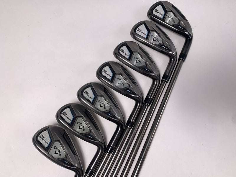 Callaway Big Bertha 2015 Iron Set 6-PW+GW+SW Recoil 450 F1 Ladies RH