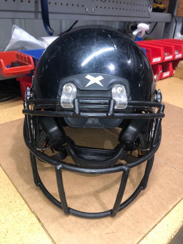 USED XENITH X2E+ YOUTH FOOTBALL HELMET - MEDIUM - BLACK