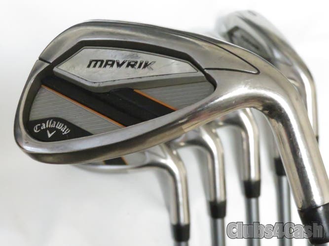 Callaway Mavrik Irons Catalyst 65  5.5 Regular Flex 6-P+Aw