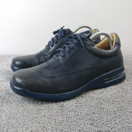 Cole Haan Air Conner Mens 8 Shoes Leather Lace Up Sneakers Blue NO INSOLES