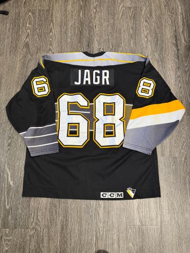 Jaromir Jagr Pittsburgh Penguins RoboPens jersey xl Rare
