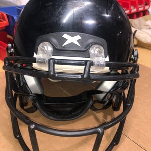 USED XENITH X2E+ YOUTH FOOTBALL HELMET - LARGE - BLACK