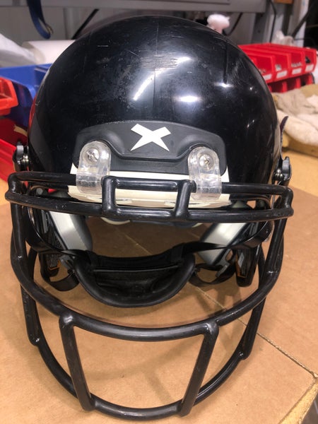 USED XENITH X2E+ YOUTH FOOTBALL HELMET - LARGE - BLACK
