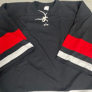 Black Goalie Cut Men's Jersey (New)
