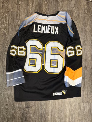 Pittsburgh Penguins Mario Lemieux RoboPens jersey 52 RARE!