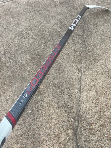 Used CCM JETSPEED FT6 PRO Pro Stock Hockey Stick Grip P90 85 Flex Left 2726