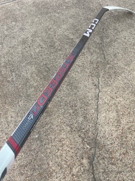 Used CCM JETSPEED FT6 PRO Pro Stock Hockey Stick Grip P90 85 Flex Left 2726