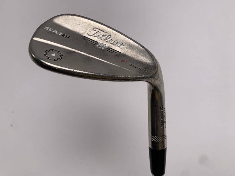 Titleist Vokey SM6 Steel Grey Gap Wedge GW 52* 8 Bounce Wedge Steel Mens RH