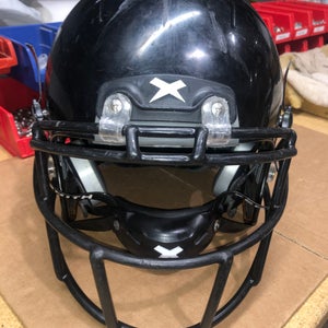 USED XENITH X2E+ ADULT FOOTBALL HELMET - XL - BLACK