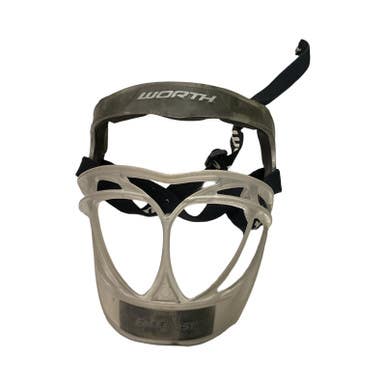 Used Worth FACE FIRST BB/SB Fielders Mask White MD 11859-S000026972