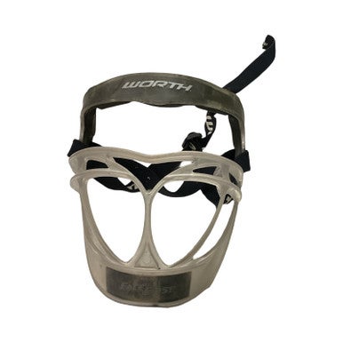 Used Worth FACE FIRST BB/SB Fielders Mask White MD 11859-S000026972
