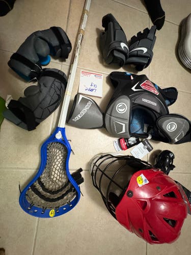 Youth Starter Kit (Used lacrosse equipment full set