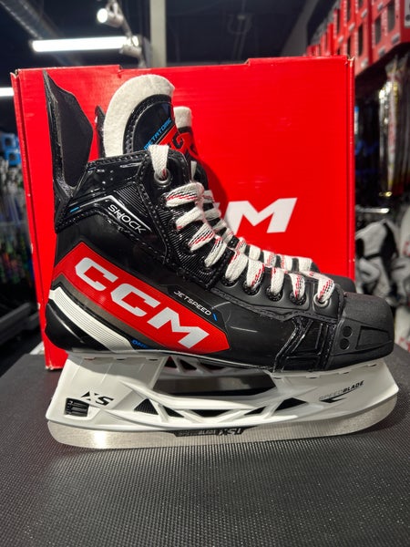CCM JetSpeed Shock (SMU) Hockey Skates Regular Width Size 10 (New)