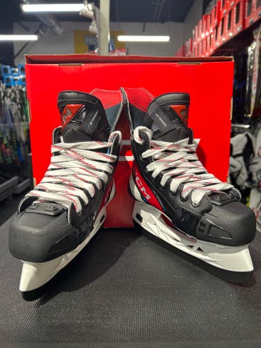 CCM JetSpeed Vibe (SMU) Hockey Skates Regular Width Size 1 (New)
