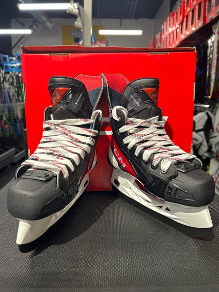 CCM JetSpeed Vibe (SMU) Hockey Skates Regular Width Size 1 (New)