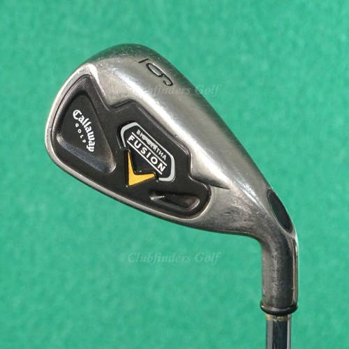 Callaway Big Bertha Fusion Single 6 Iron Nippon NS Pro 990GH Steel Uniflex