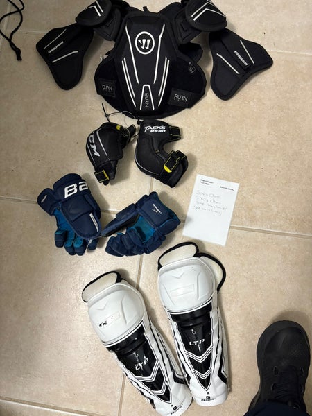 Starter Kit (Used) youth small hockey equipment