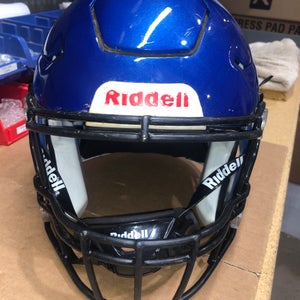 USED RIDDELL FLEX ADULT HELMET - XL - METALLIC ROYAL BLUE