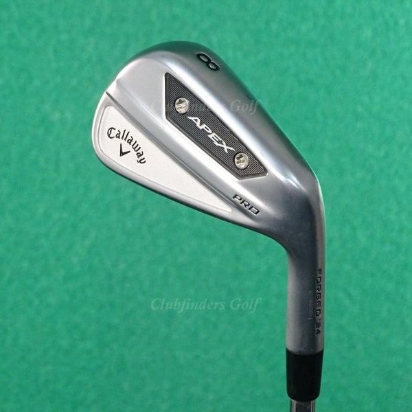 Callaway Apex Pro Forged '24 Single 8 Iron Dynamic Gold MID 115 S300 Steel Stiff