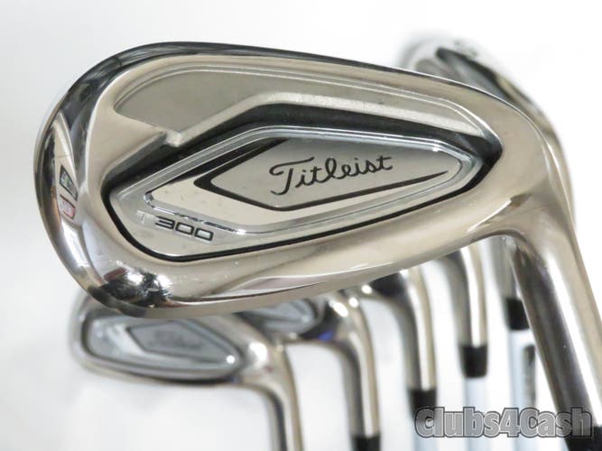Titleist Womens T300 Irons Mitsubishi Tensei AV Red AM2 5-P+48 .. LADIES