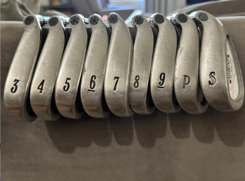 Men's Callaway Big Bertha Right Handed Iron Set Regular Flex (9 Clubs) #3 - #9, PW, SW (Used)