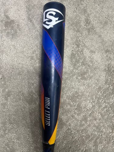 2025 Louisville Slugger Select PWR Hybrid BBCOR Certified Bat (-3) 30 oz 33" (Used)