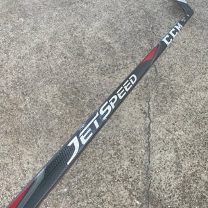 Used CCM JETSPEED Pro Stock Hockey Stick Grip P90M 90 Flex Left 2737