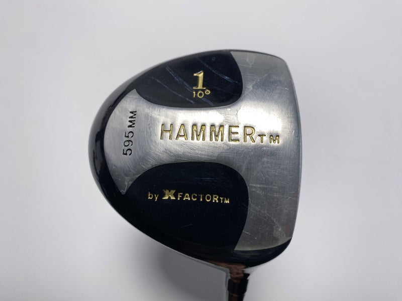 X Factor Hammer Driver 10* Regular Graphite Mens RH