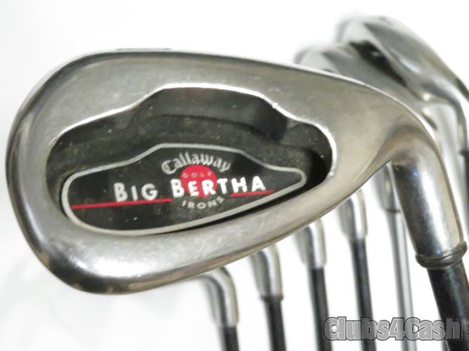Callaway Big Bertha 2004 Irons RCH 75i Regular Flex 3-10  Classic VALUE