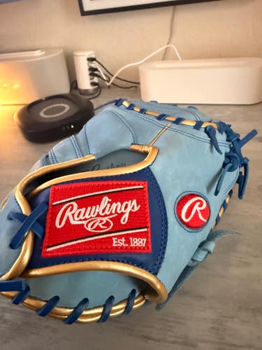 Rawlings R9 CM325 32.5" Catchers Mitt: R9CM325CBR- Like New BETTER BASEBAL EXCLUSIVE