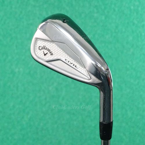 Callaway Elyte Single 7 Iron True Temper Dynamic Gold MID 90 R300 Steel Regular
