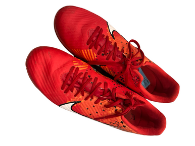 Used Nike Soccer Indoor Shoes Red Senior 7 11682-S000123651