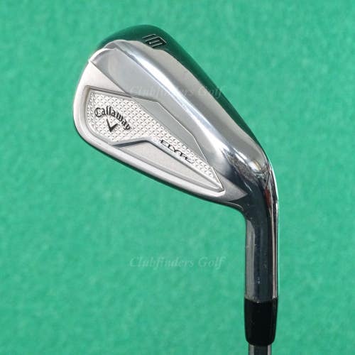 Callaway Elyte Single 6 Iron True Temper Dynamic Gold MID 90 R300 Steel Regular