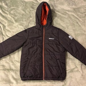 Boys Large(14-16) Timberland Black puffer Jacket (Used but great condition)