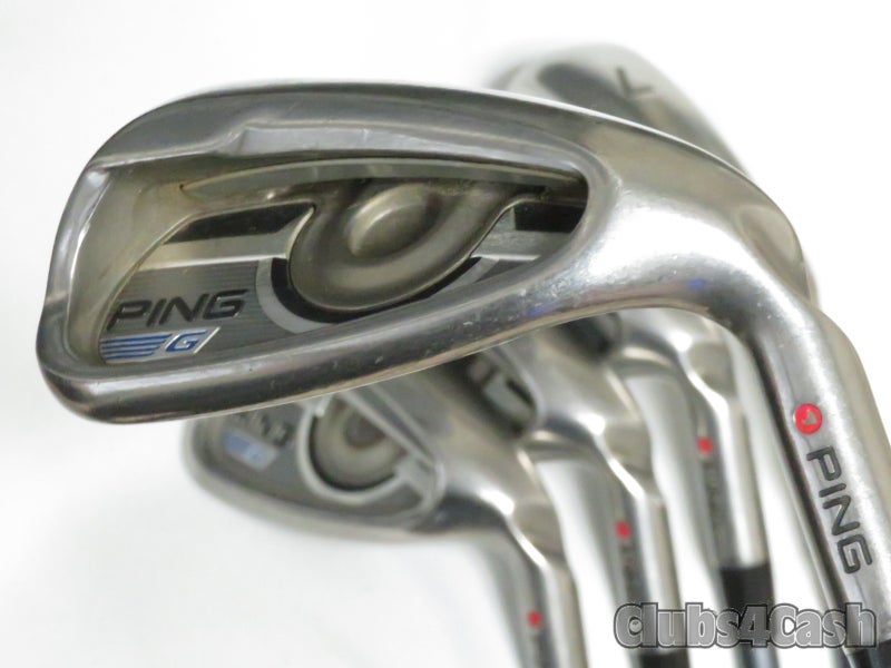 PING G Series Irons Red Dot CFS 65 SR-Flex 7-P+UW .. SENIOR