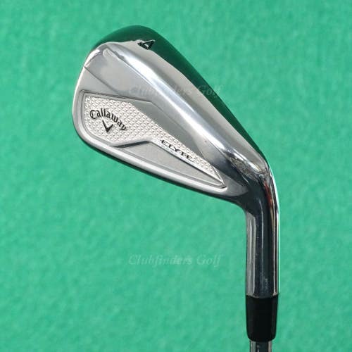 Callaway Elyte Single 4 Iron True Temper Dynamic Gold MID 90 R300 Steel Regular