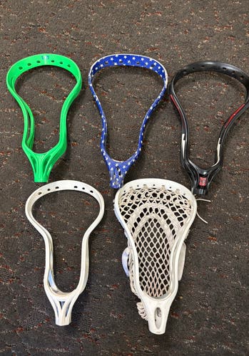 Lot of Retro Warrior Lacrosse Heads