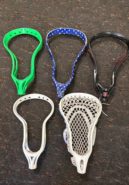 Lot of Retro Warrior Lacrosse Heads