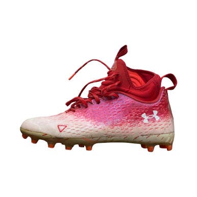 Used Under Armour Adult FB Cleats Red Senior 6.5 11883-S000154009