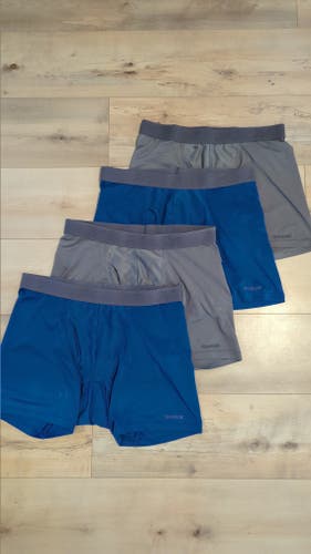 Large Men's Reebok Compression Shorts 4-Pack Bundle
