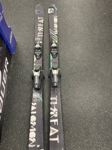 Salomon 171 cm Skis With Bindings Max Din 12 (Used)