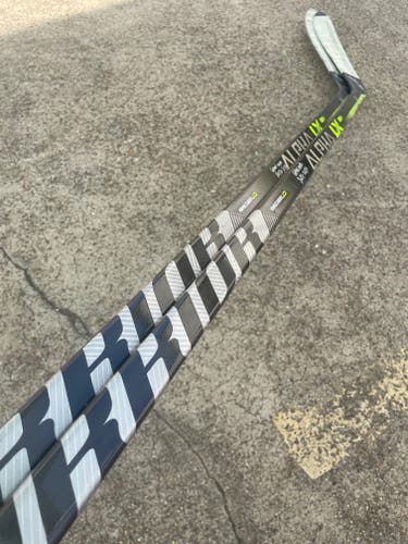 2 Pack Warrior Alpha LXPRO Pro Stock Hockey Stick Grip 90 Flex P28 Curve Left 2760