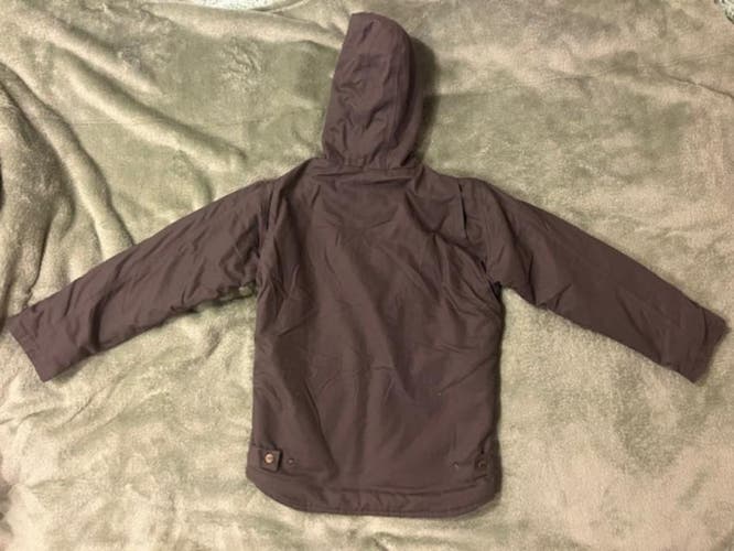 Boys Large(14-16) Berne Grey Coat (New)
