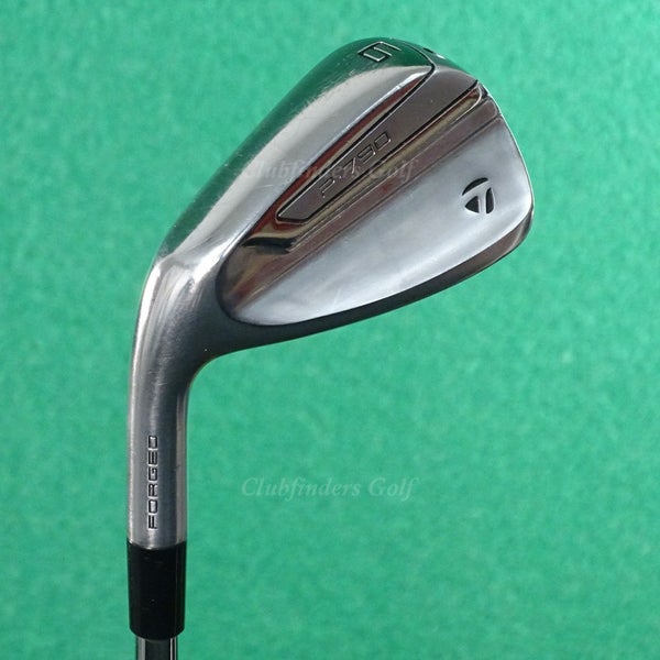 LH TaylorMade P-790 2019 Forged Single 9 Iron NS Pro 950GH Neo Steel Regular