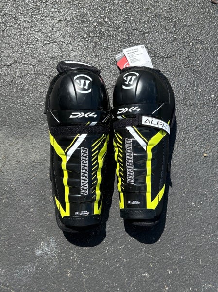 Warrior Alpha Dx4 13" Shin Pads. Like New.