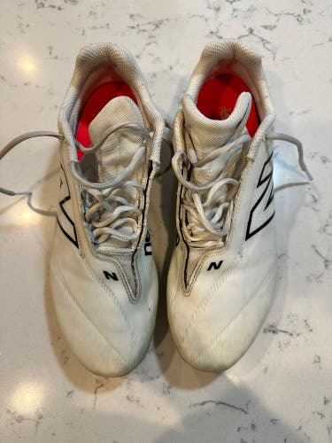 Men’s New Balance Burn X4 Low Top Molded Lacrosse Cleats (Used)