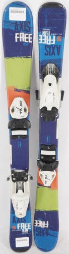 Axis Free Team Kids Skis with Bindings - 90 cm Used