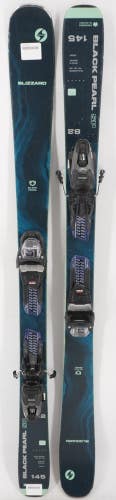 Blizzard Black Pearl SP 82 Women's Demo Skis with Bindings - 145 cm Used