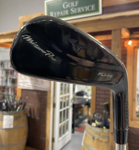 Mizuno Pro FLI-HI #4 Iron 39" STEELFIBER HLS880 F5 Extra Stiff Flex Shaft RH